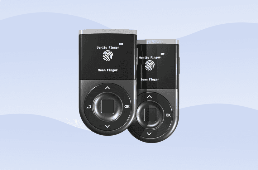D'cent Biometric Wallet 2x Package