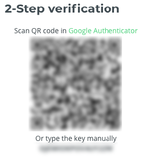 2 factor authentication