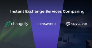 instant crypto exchange comparison
