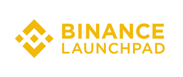 The logo of the Binance Launchpad