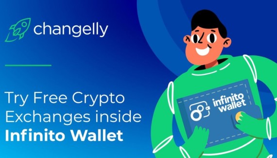 Changelly partners Infinito free crypto exchanges