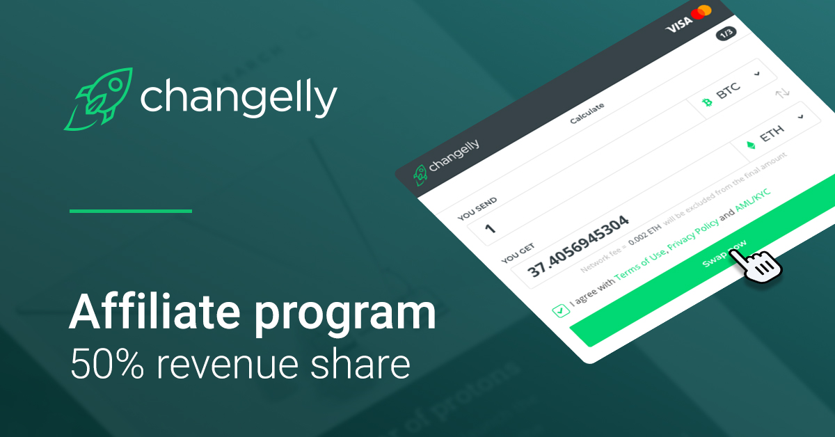 Партнерская программа Changelly