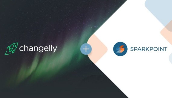 Sparkpoint partners Changelly