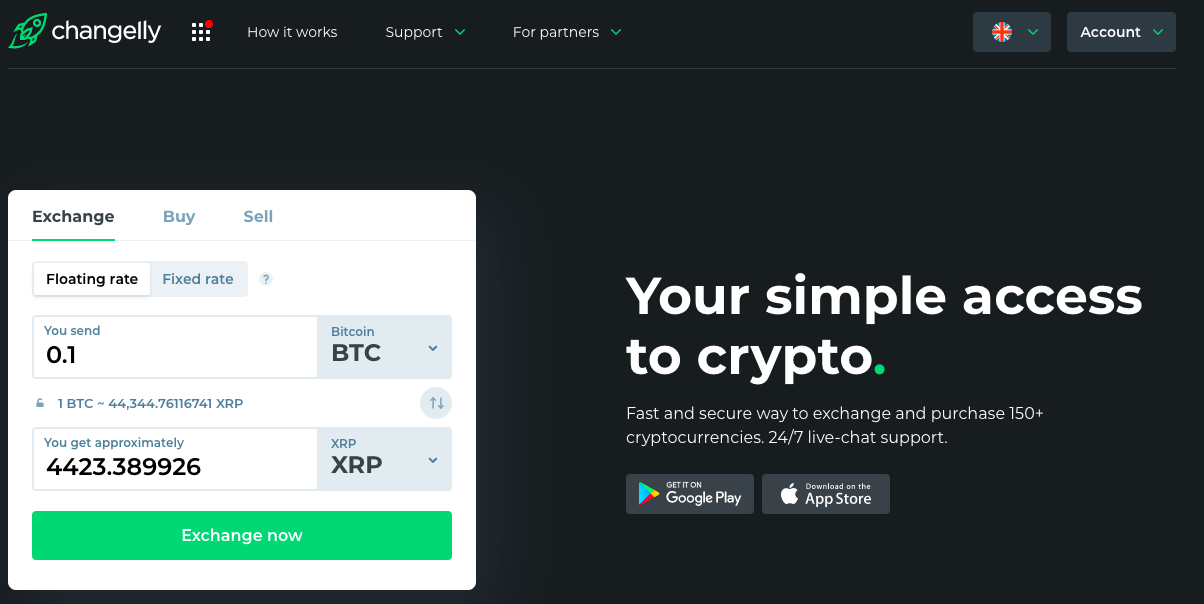 how to exchange btc to xrp
