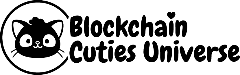 blockchain cuties universe new logo black
