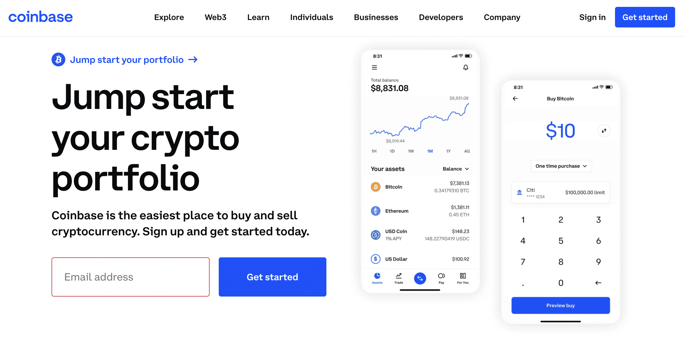 For those wondering where to buy cryptocurrency, Coinbase stands as a reliable and user-friendly platform with a broad range of available digital assets.