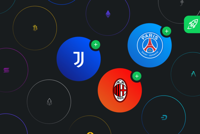 PSG, JUV and ACM Fan Tokens Are Now Available on Changelly
