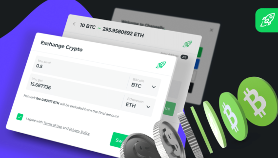 exchange crypto on Changelly