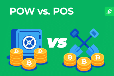 Proof-of-work vs proof-of-stake article header image