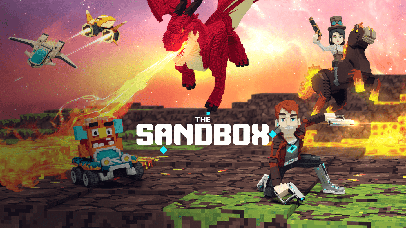 The Sandbox metaverse platform.