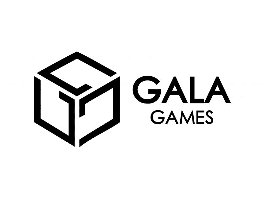 Gala Games metaverse crypto symbol.