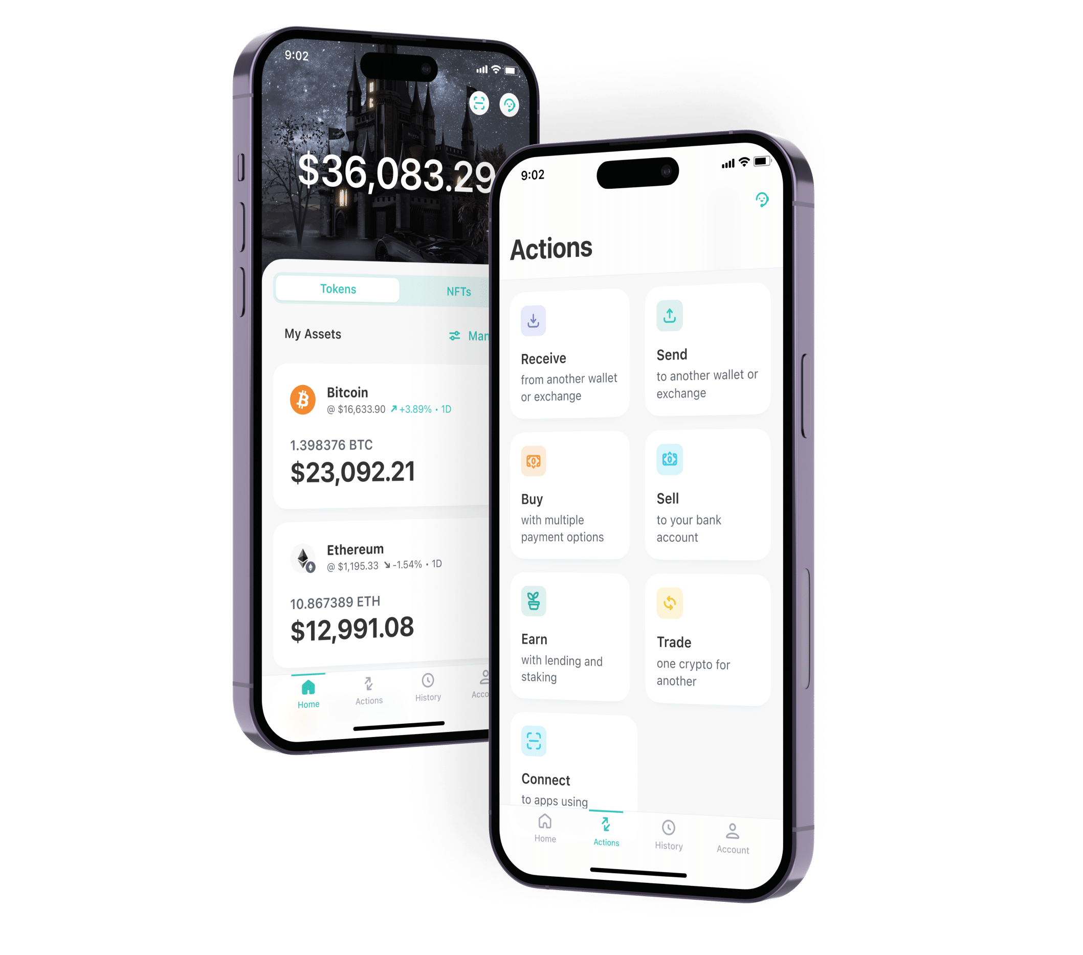 ZenGo-Schnittstelle für mobile Geldbörsen