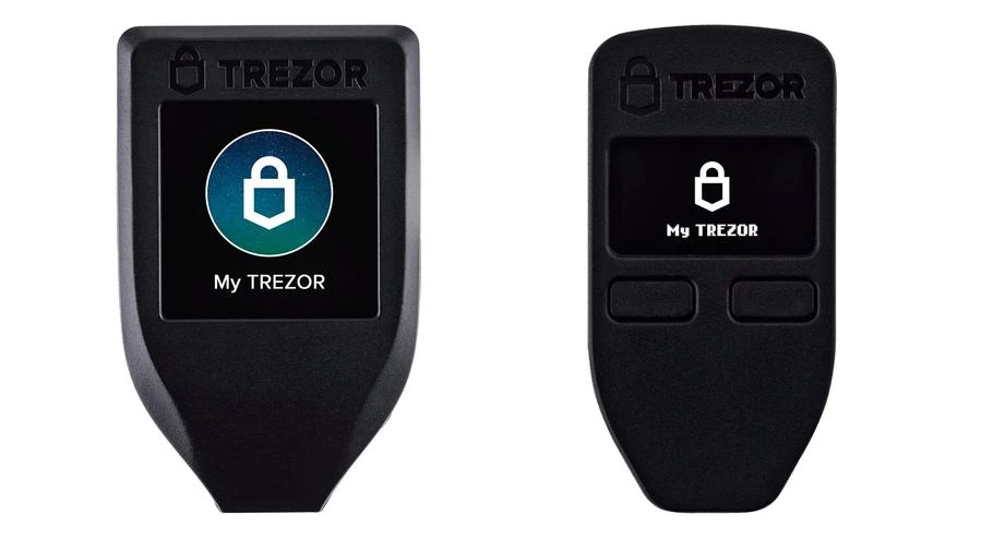 The Trezor Model T and One physical devices