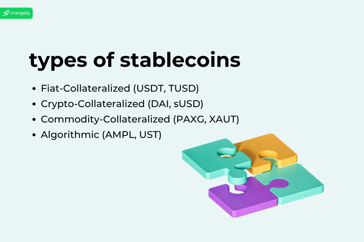 different types of stablecoins with examples