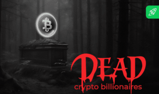 "Why are crypto billionaires dying?" article header image