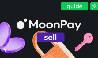 How to sell crypto with moonpay - guide cover image