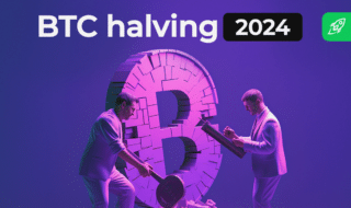 Bitcoin halving article header image