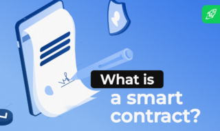 What is a smart contract header image