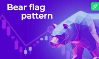 Bearish Flag Pattern - HOW TO SPOT AND EFFECTIVELY TRADE, COVER IMAGE