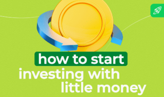How to invest with little money article header image