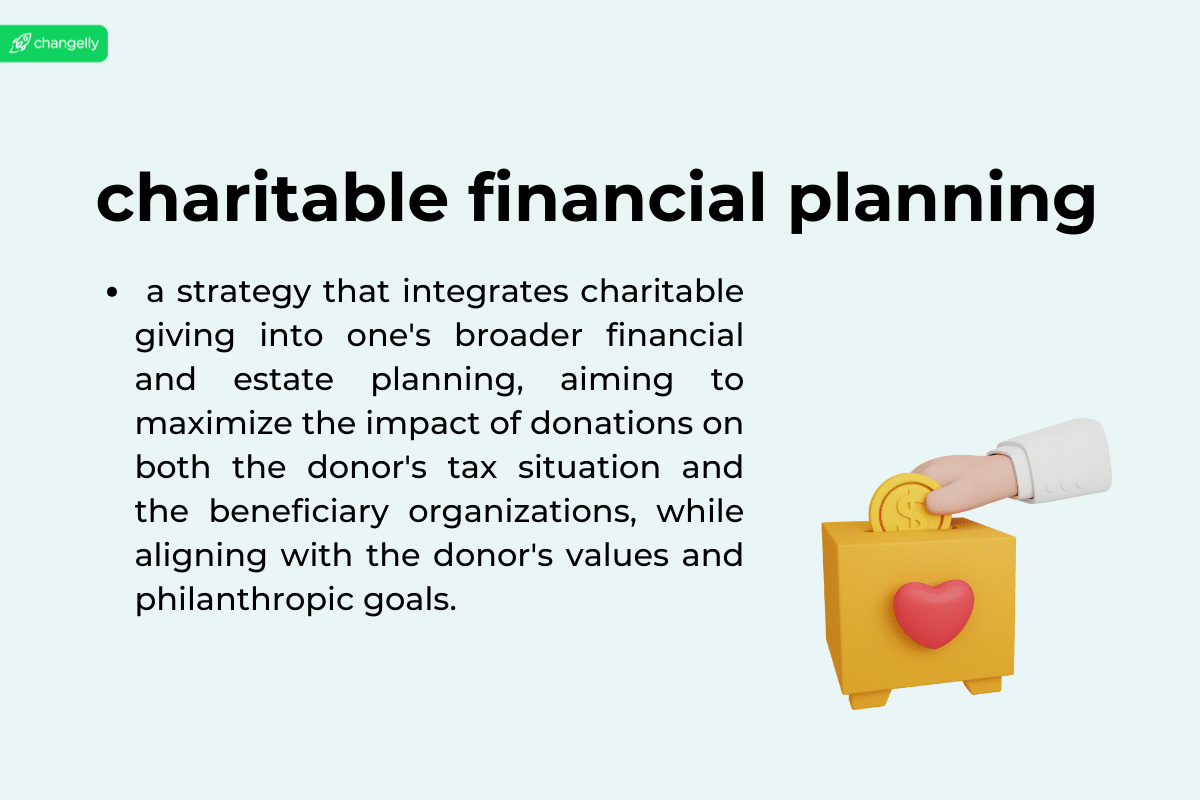 charitable financial planning definition