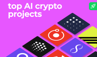 best ai crypto projects article cover image