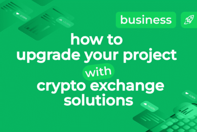 Crypto exchange API article header image