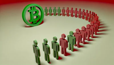 people in FOMO for Bitcoin