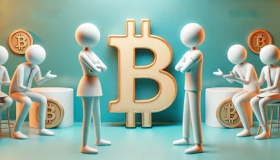 People arguing over Bitcoin