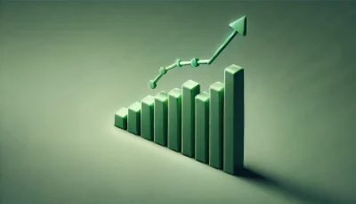 Price chart going up