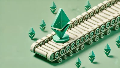 Ethereum on a conveyer belt