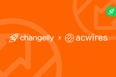 Changelly x Acwires article header image