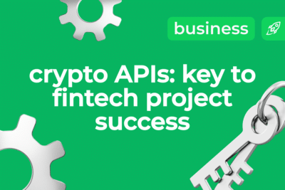 Crypto exchange APIs for fintech projects article header image