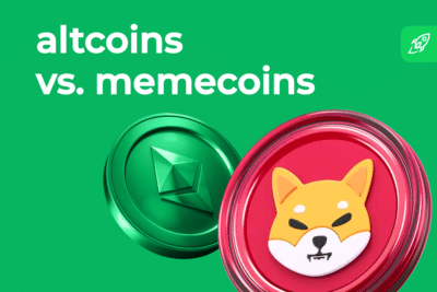 altcoins vs. memecoins - article cover image