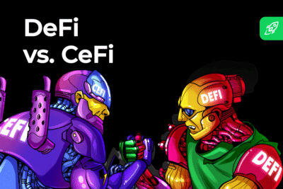 DeFi vs CeFi Compare in Crypto - article cover image