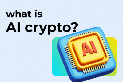 AI crypto article header image