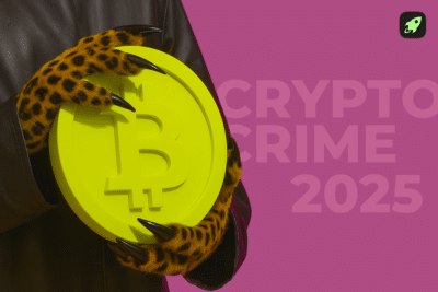 Crypto crime in 2025 article header image