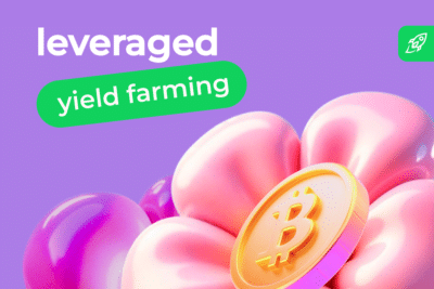 What is leveraged yield farming article header image