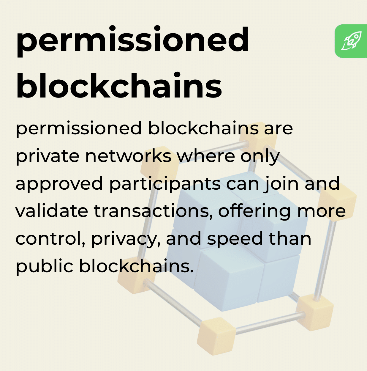 What are permissioned blockchains?