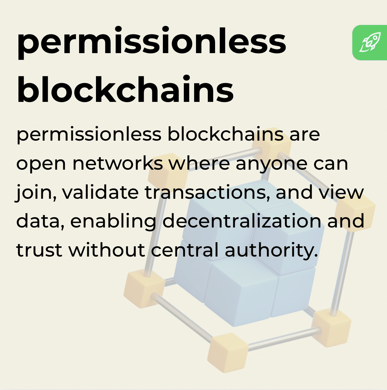What are permissionless blockchains?