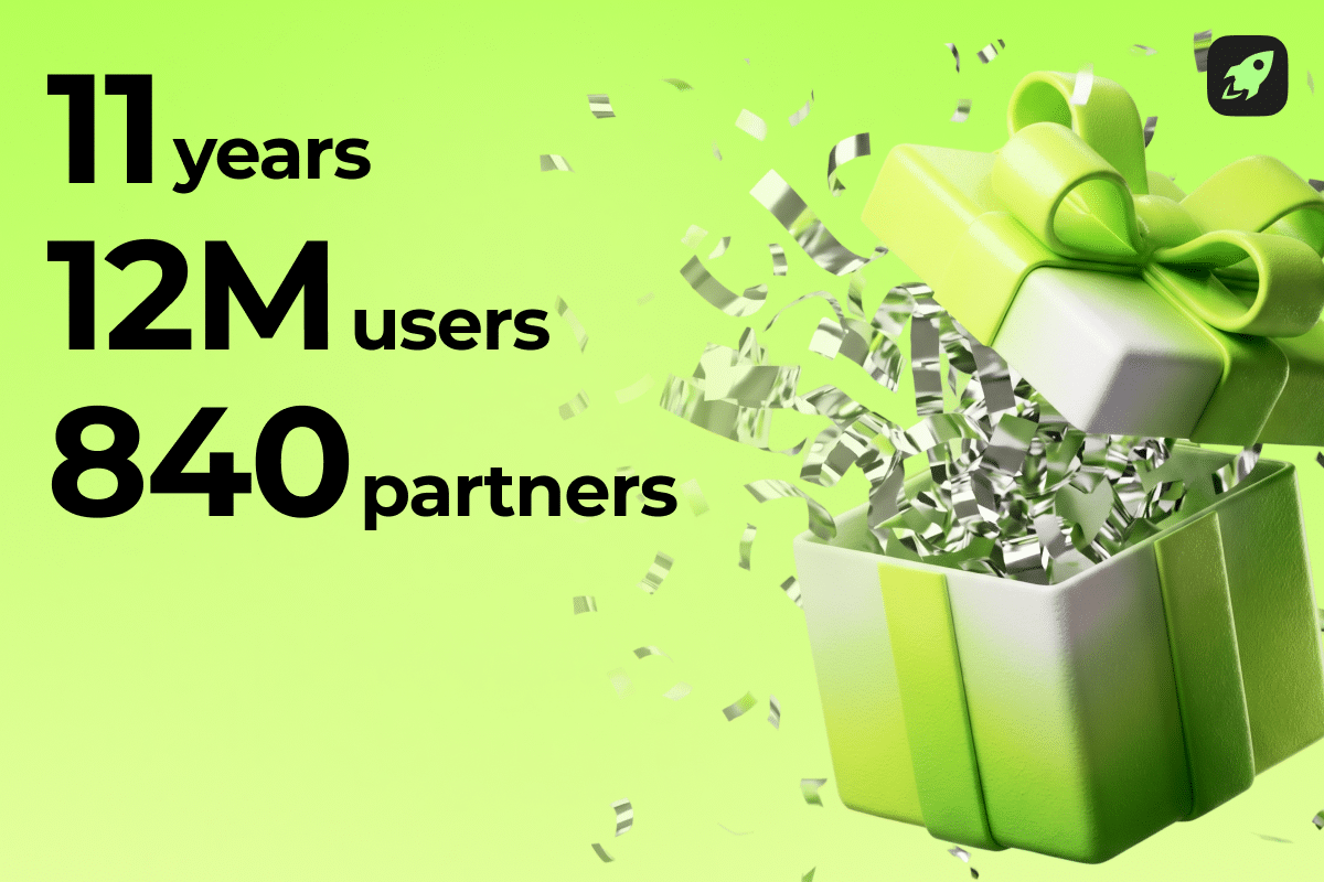 Changelly Turns 11 with 12 Million Users & Birthday Mystery Box Game