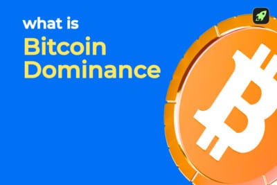 What is Bitcoin Dominance article cover image showing a large BTC coin