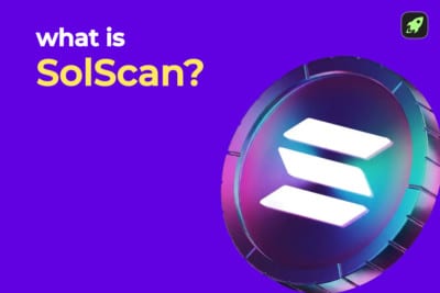 What is SolScan article cover image showing a SOL coin