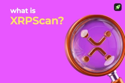 What is XRPScan article cover image showing XRP token under magnifying glass
