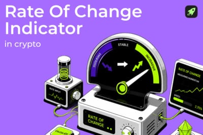 Rate of Change indicator in crypto article cover image